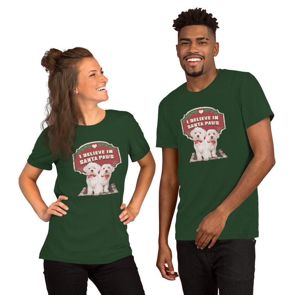 Santa Paws T-Shirt - Funny Foundry