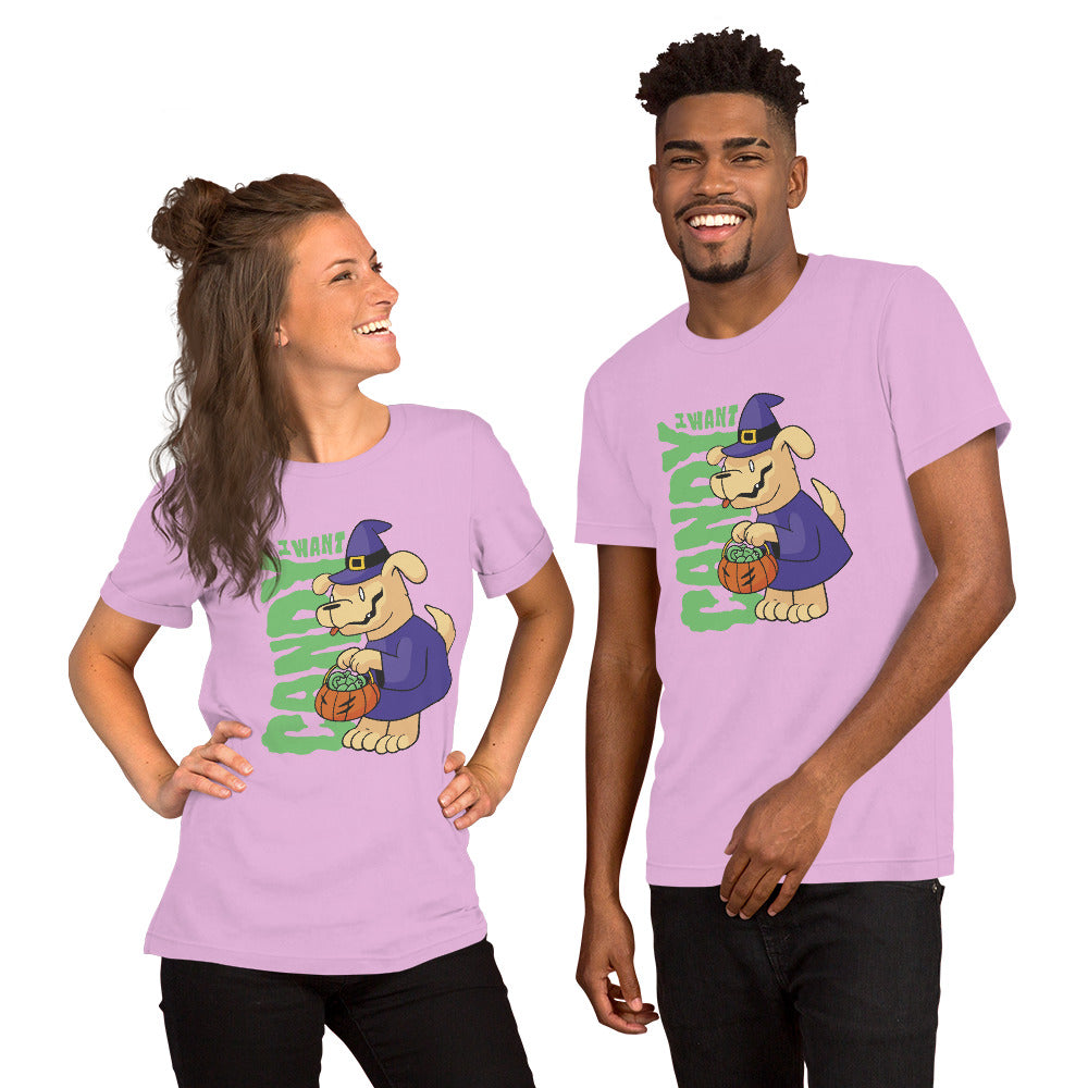 Candy Dog T-Shirt - Funny Foundry