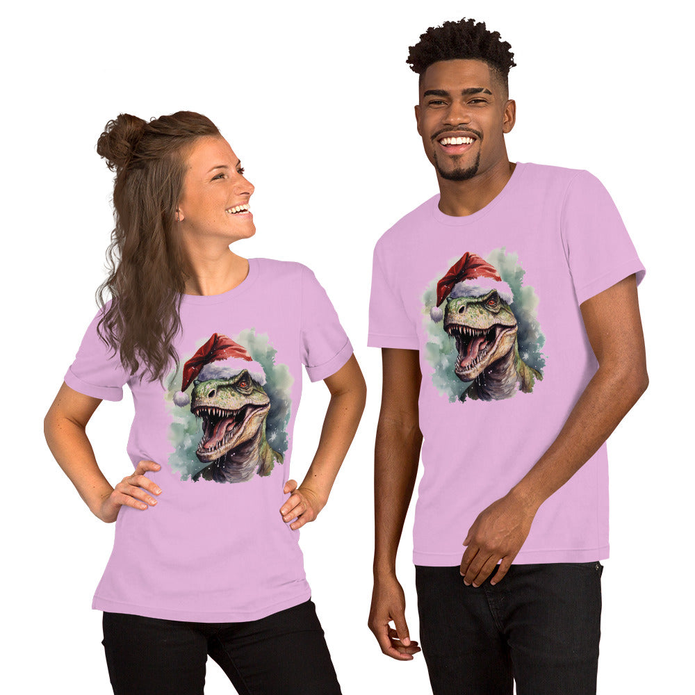 Dinosaur Xmas T-Shirt - Funny Foundry