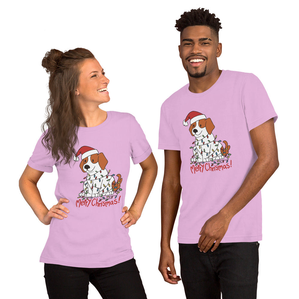 Beagle Merry Christmas T-Shirt - Funny Foundry