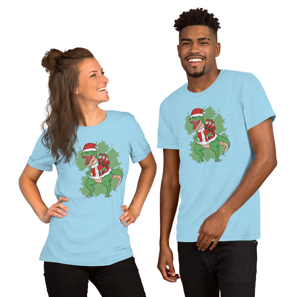 Christmas GNOM Sand Trex T-Shirt - Funny Foundry