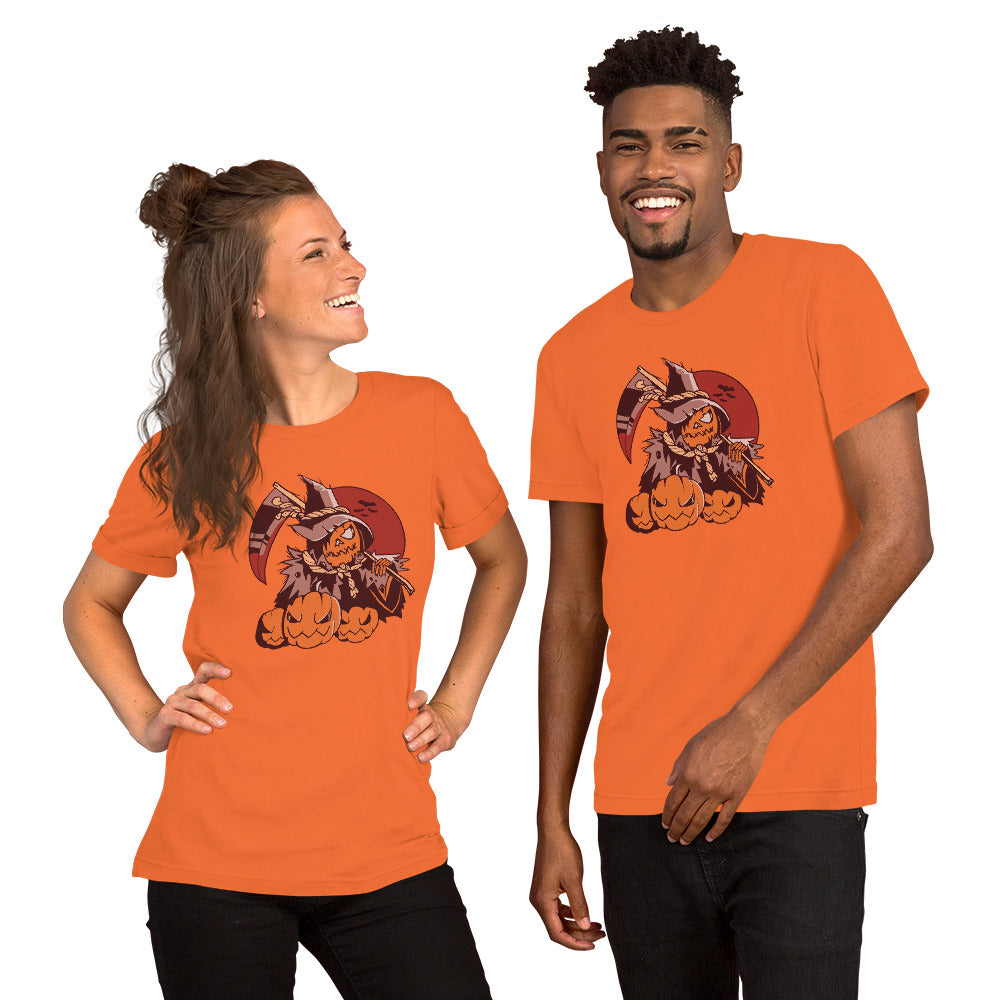 Halloween Scare Crow T-Shirt - Funny Foundry