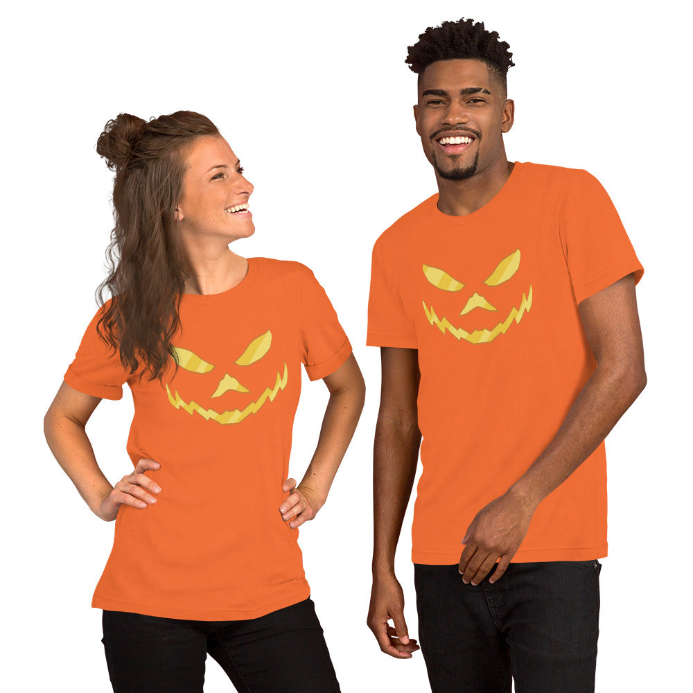 Jack O Lantern Face T-Shirt - Funny Foundry