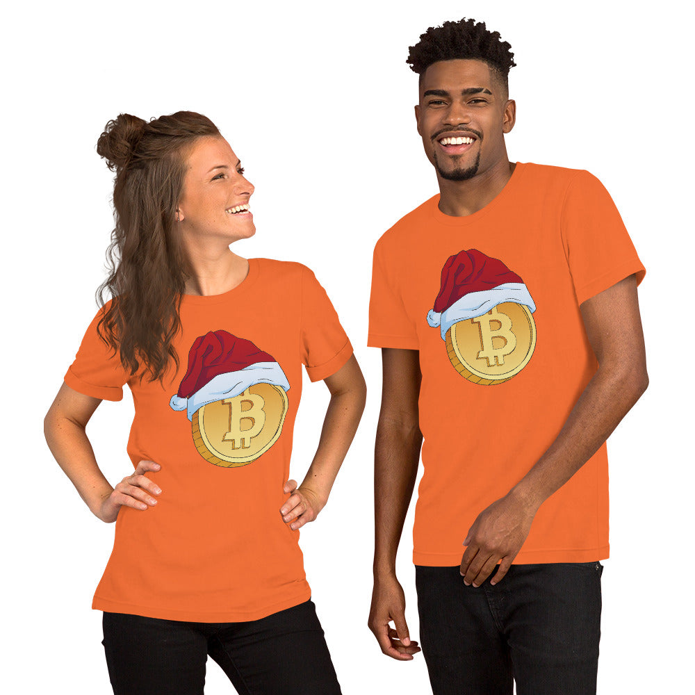 Christmas Bitcoin T-Shirt - Funny Foundry