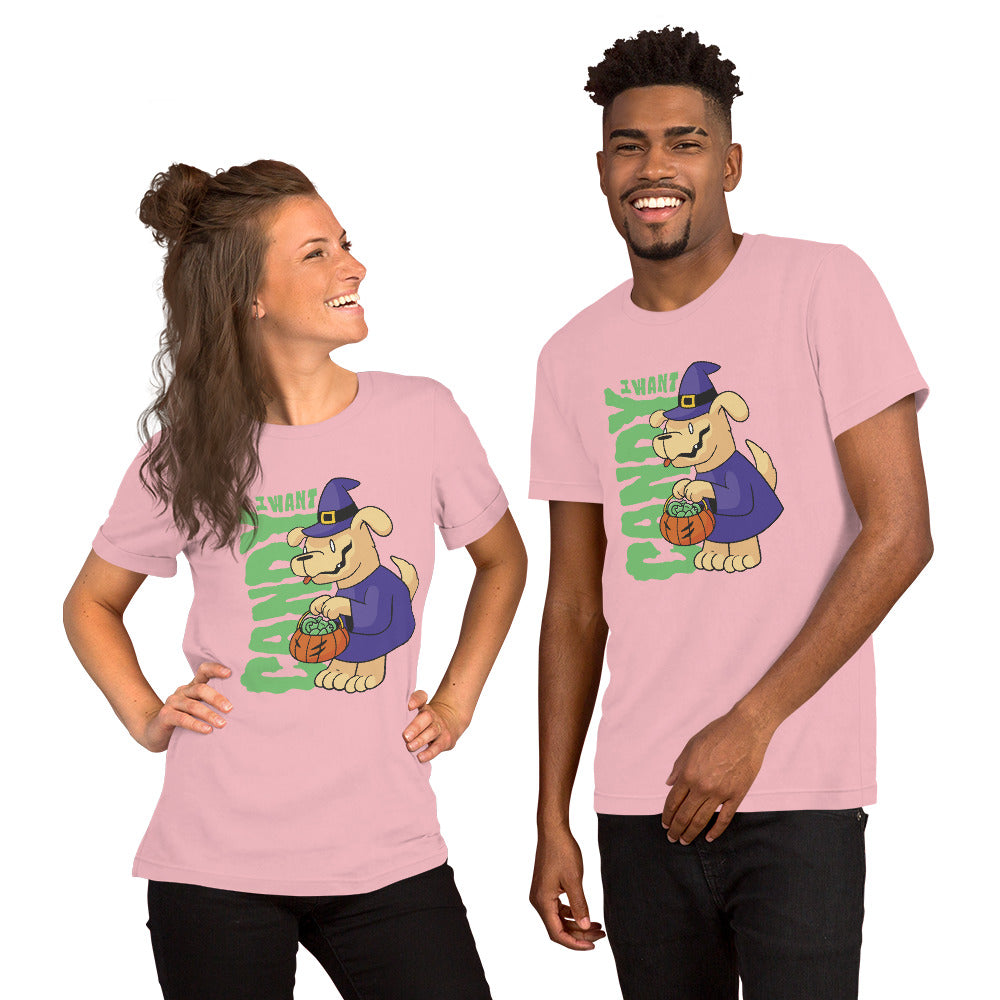 Candy Dog T-Shirt - Funny Foundry