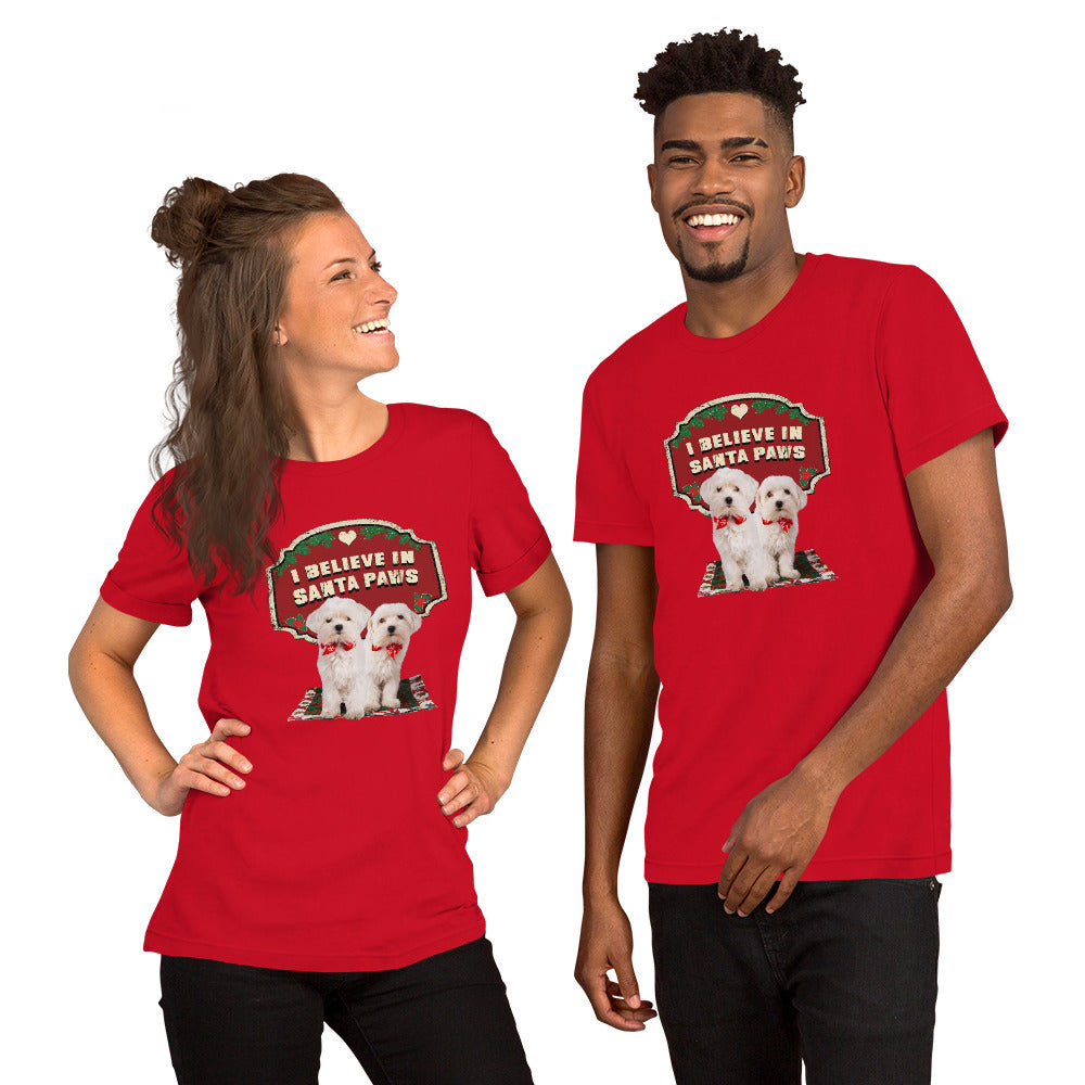 Santa Paws T-Shirt - Funny Foundry