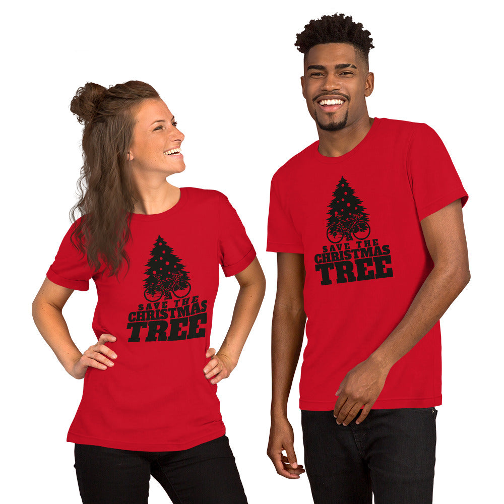 Save the Christmas Tree T-Shirt - Funny Foundry