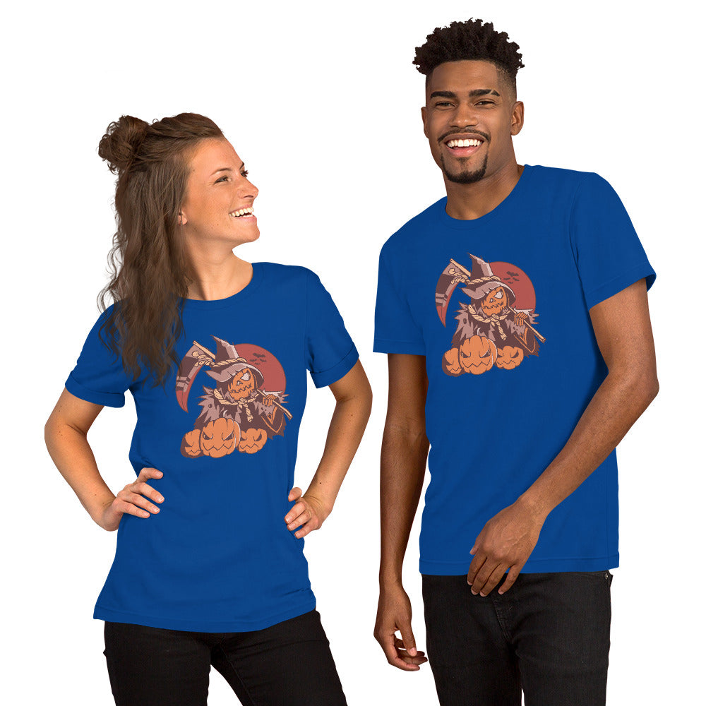 Halloween Scare Crow T-Shirt - Funny Foundry