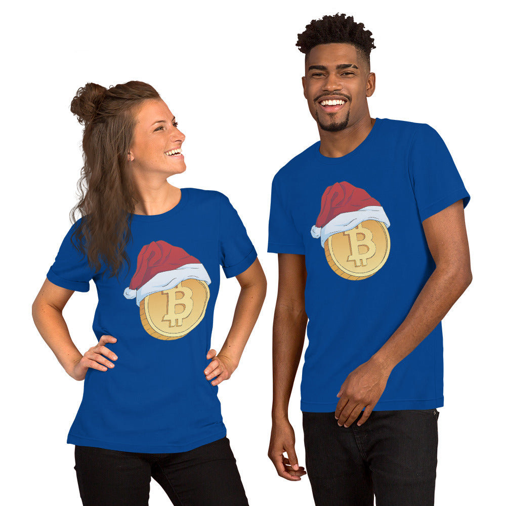 Christmas Bitcoin T-Shirt - Funny Foundry