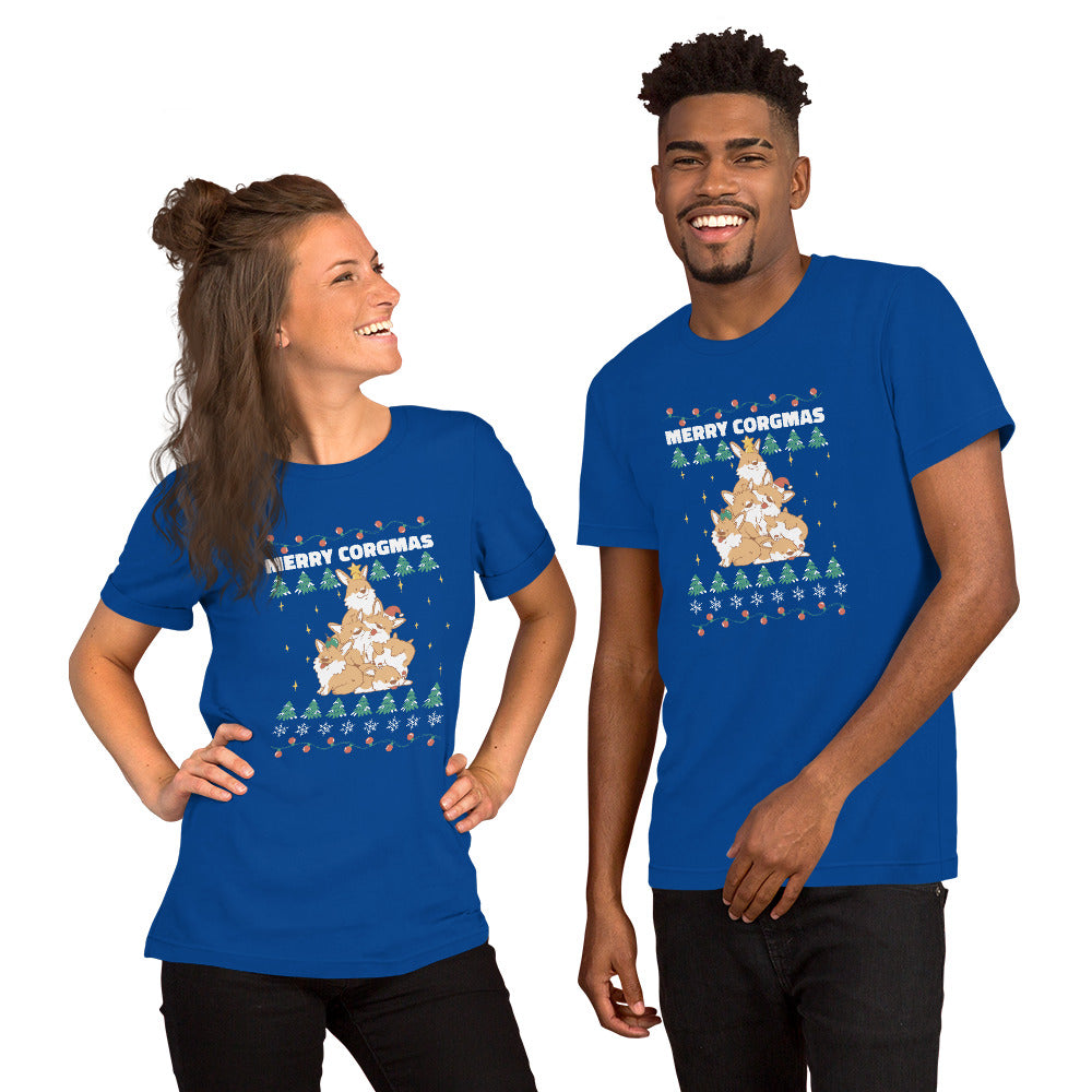 Mery Corgmas T-Shirt - Funny Foundry