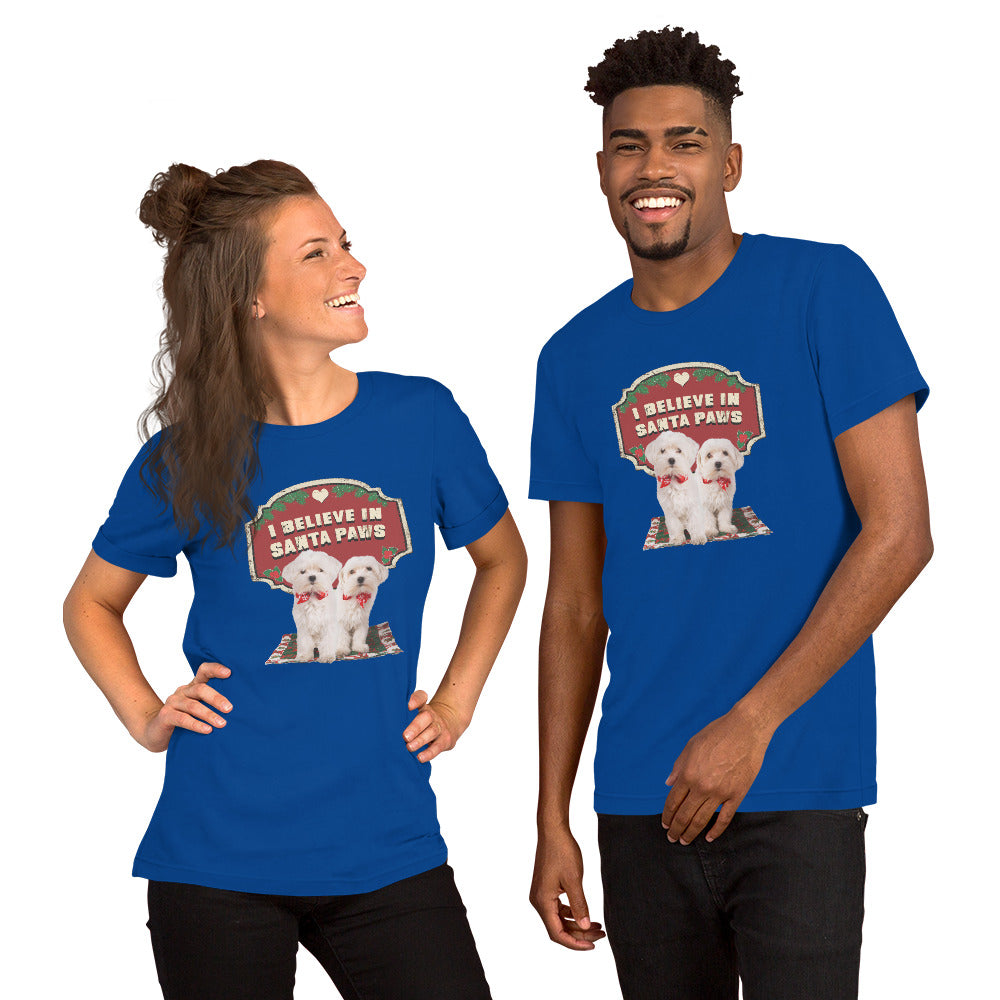 Santa Paws T-Shirt - Funny Foundry