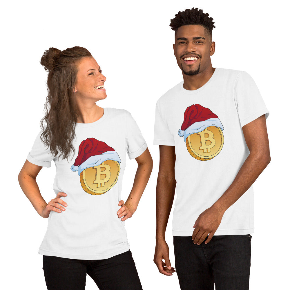 Christmas Bitcoin T-Shirt - Funny Foundry