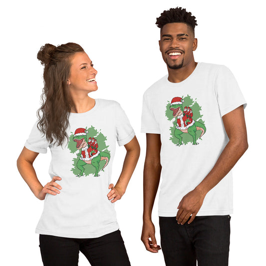 Christmas GNOM Sand Trex T-Shirt - Funny Foundry