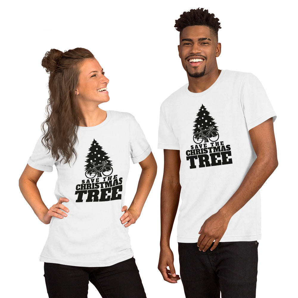 Save the Christmas Tree T-Shirt - Funny Foundry