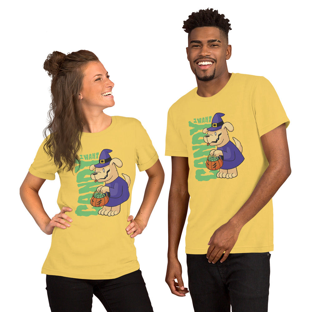 Candy Dog T-Shirt - Funny Foundry