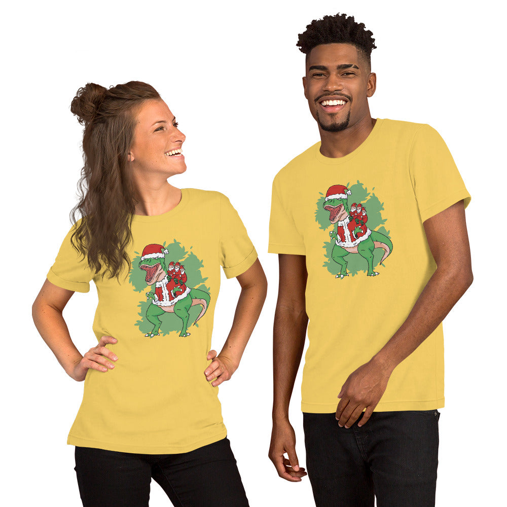 Christmas GNOM Sand Trex T-Shirt - Funny Foundry